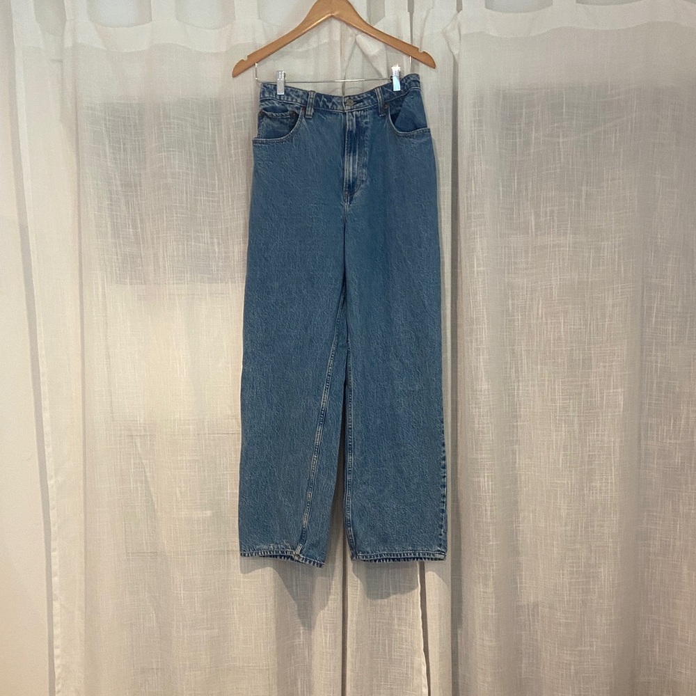 Abercrombie The Loose High Rise Curve Love Jeans